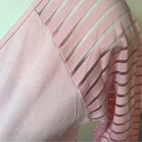 NEW ! Aisew Soft Pink Long Sleeve Top - Size Medium - Picture 6 of 12